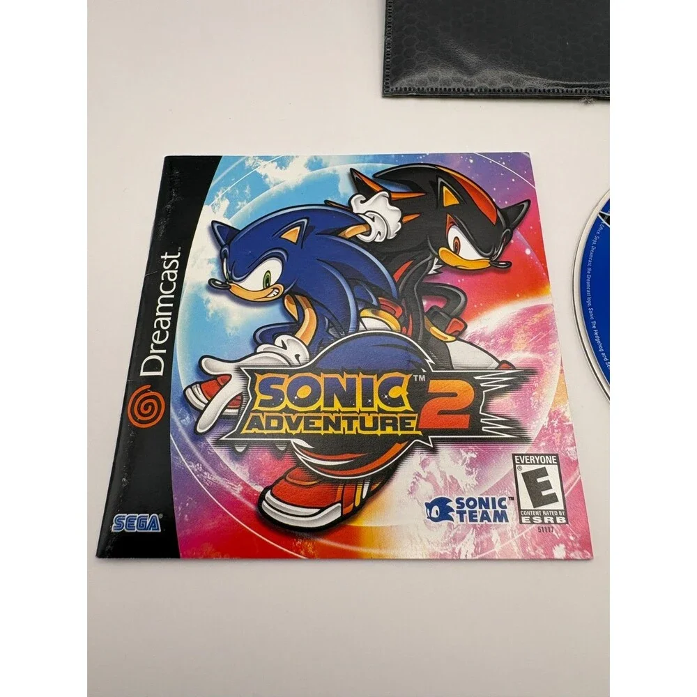 Sonic Adventure 2 - Sega Dreamcast (Disc + Manual, No Case) (Tested/Working)